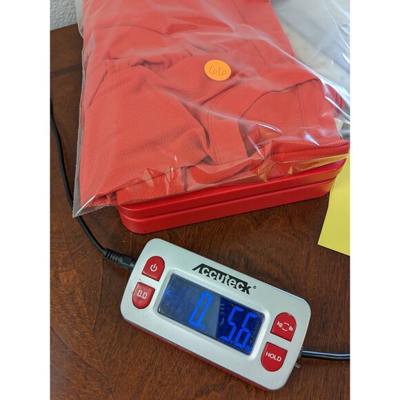 Forever 21 Ruffle Blouse Small Red Long Sleeve Button Back Keyhole Fancy Staple - Picture 7 of 9